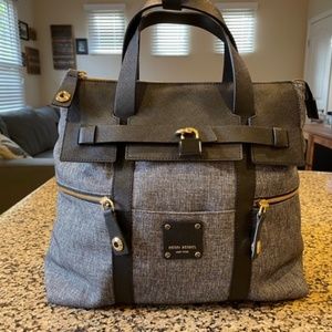 Henri Bendel Jetsetter Convertible Backpack Tweed